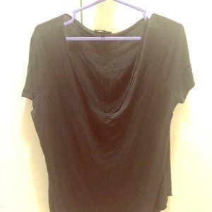 Basic black tee
